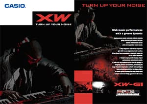Catalogue de synthétiseurs XW