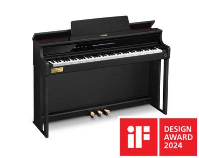 Das AP-750 Digitalpiano, das Bild verlinkt zur Produktseite.