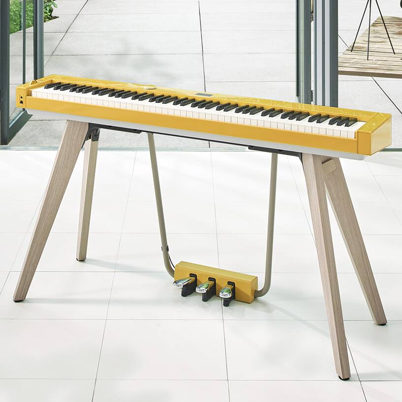 Das gelbe PX-S7000 Keyboard.