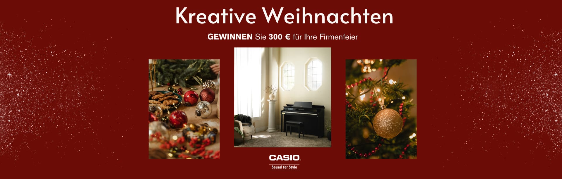 Das CASIO Gewinnspiel zu Weihanchten