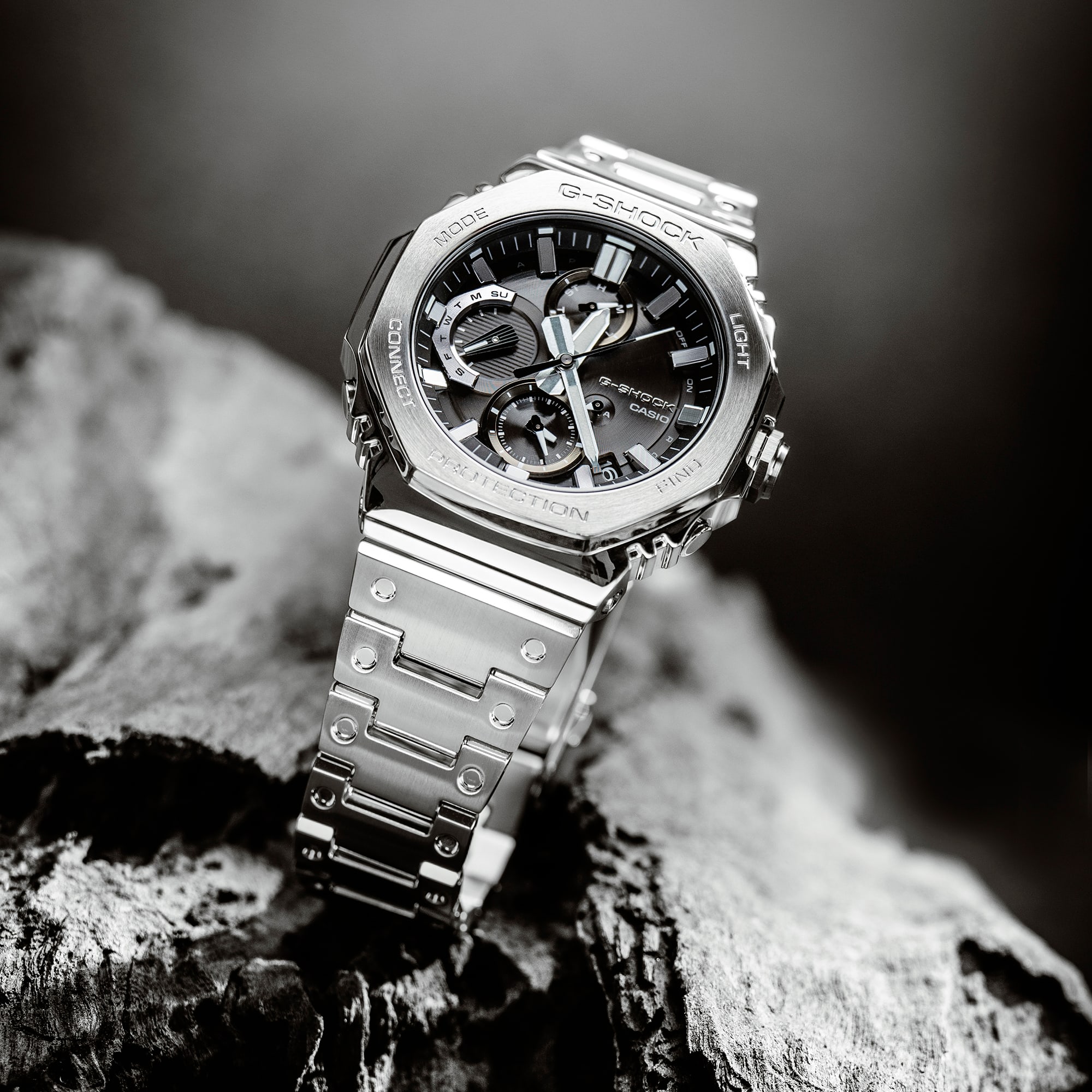 Die schwarze G-SHOCK GMC-B2100D-1A.