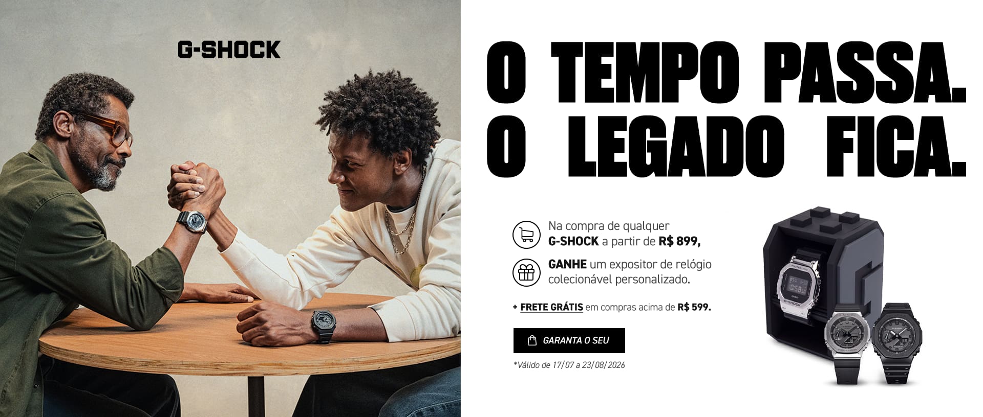 Loja Oficial da Casio Brasil: encontre a linha de produtos CASIO