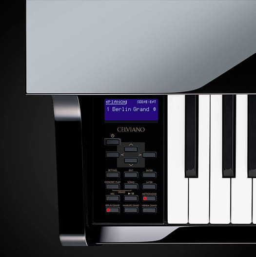 Pianos CELVIANO Grand Hybrid | Confira na Casio Brasil! | CASIO