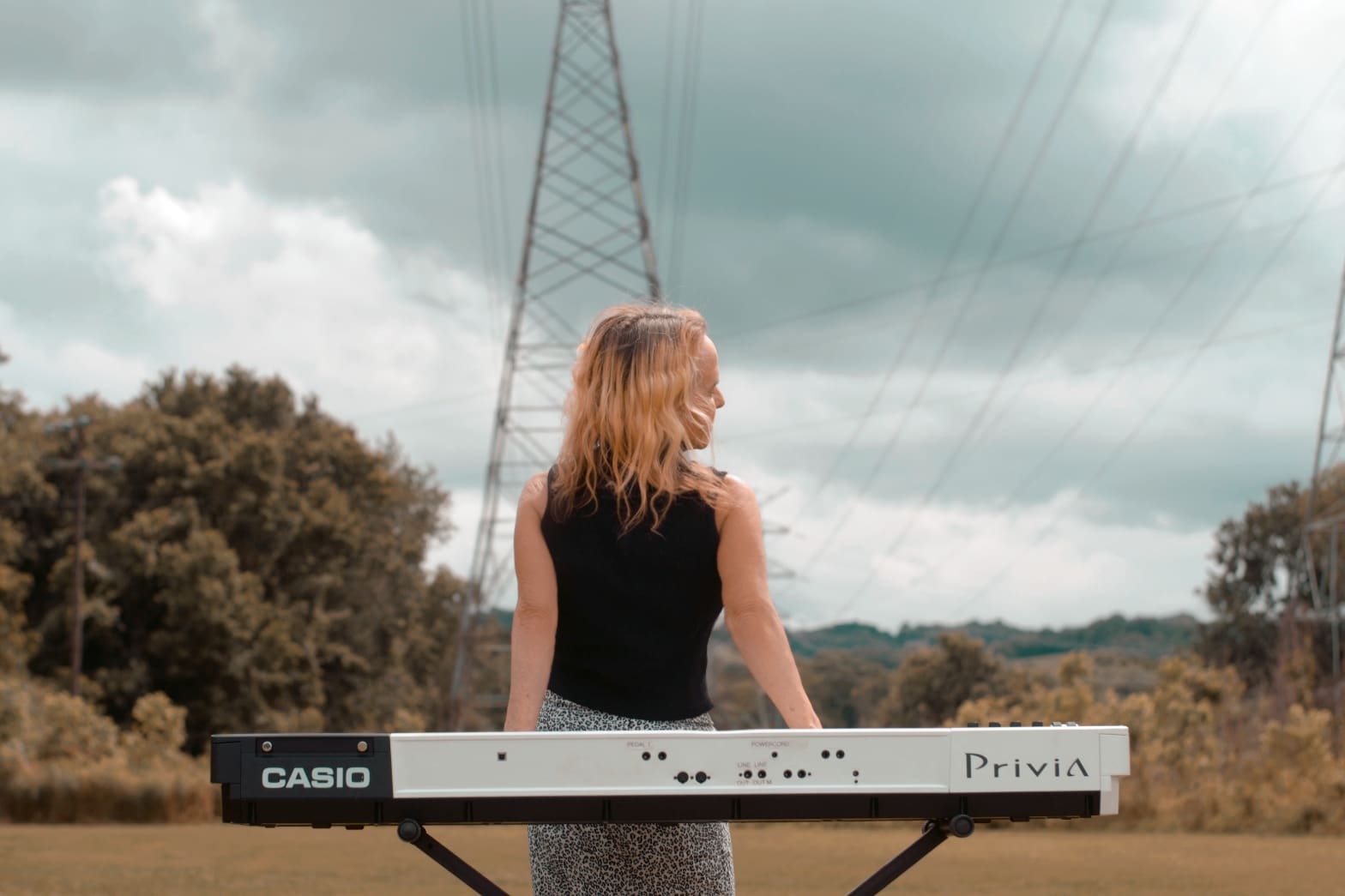 Beth Sass at Privia with back to the camera