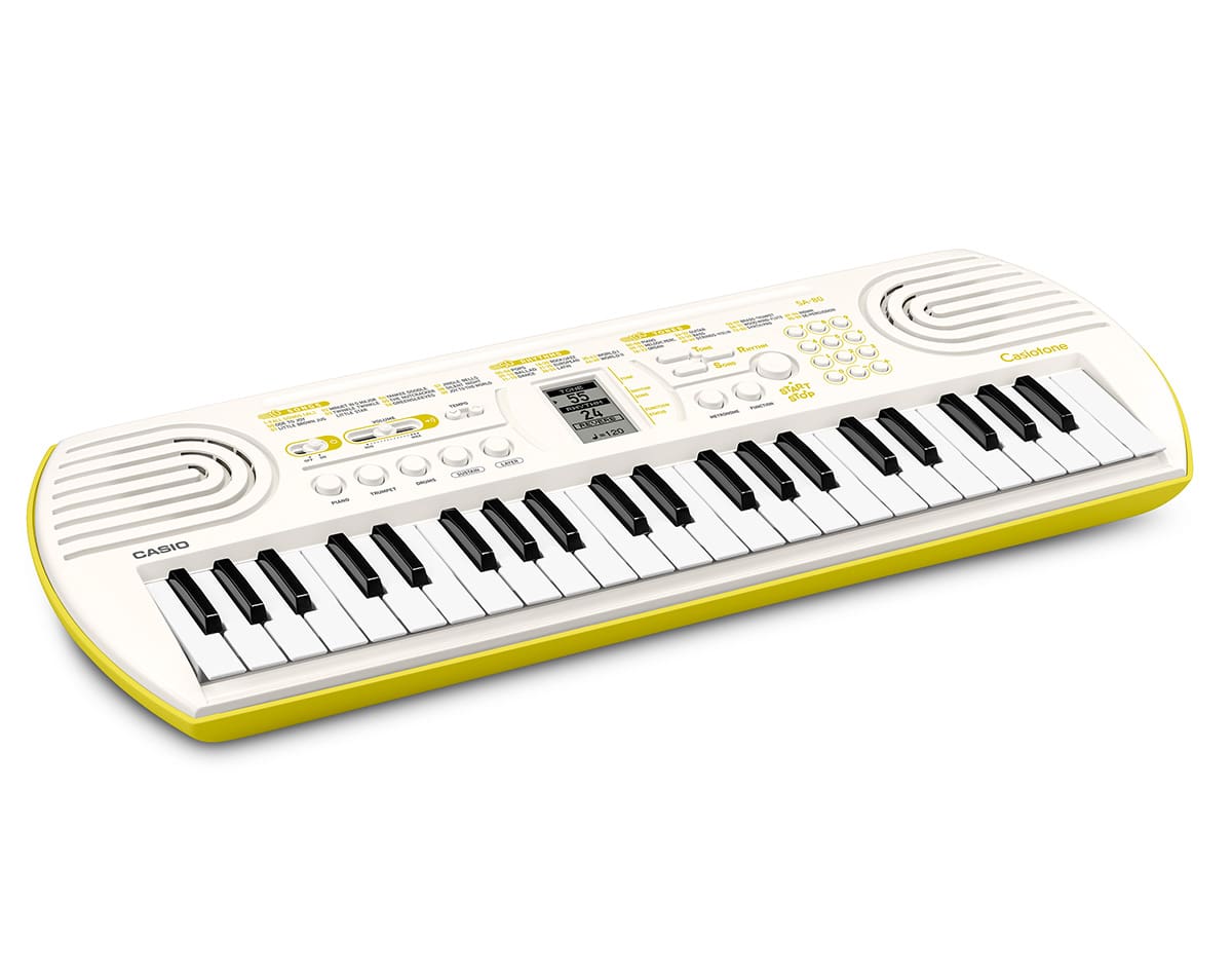 Das weiße SA-80 Mini-Keyboard