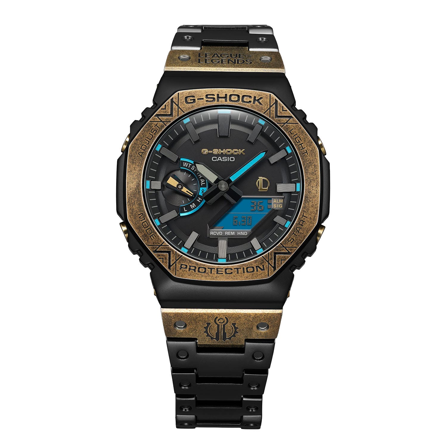 League of Legends GM-B2100LL-1A G-SHOCK watch front view