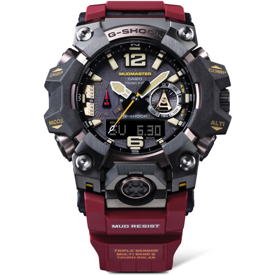 Die GWG-B1000 Outdooruhr in Rot