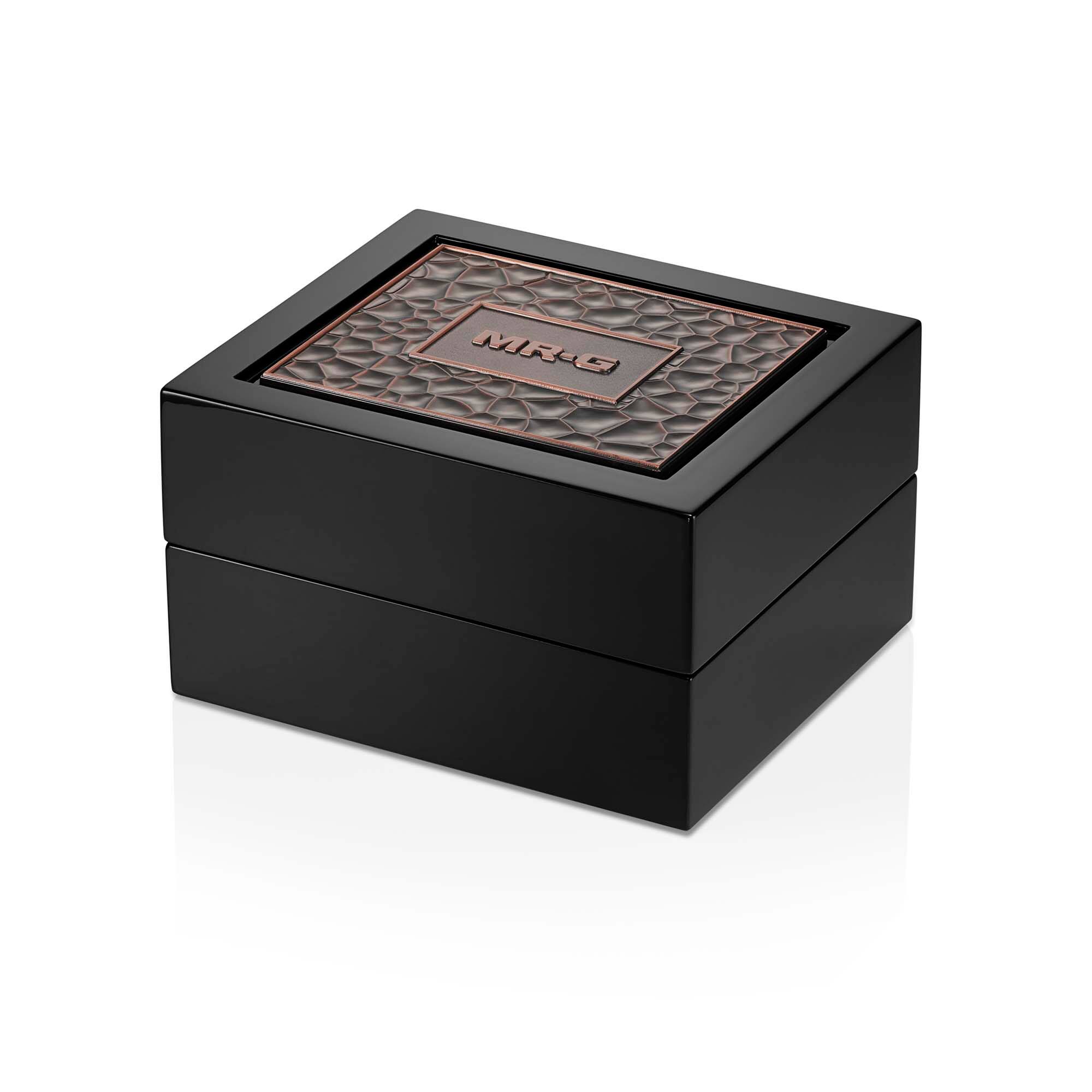 Die Verpackung der G-SHOCK MRG-B5000HT.