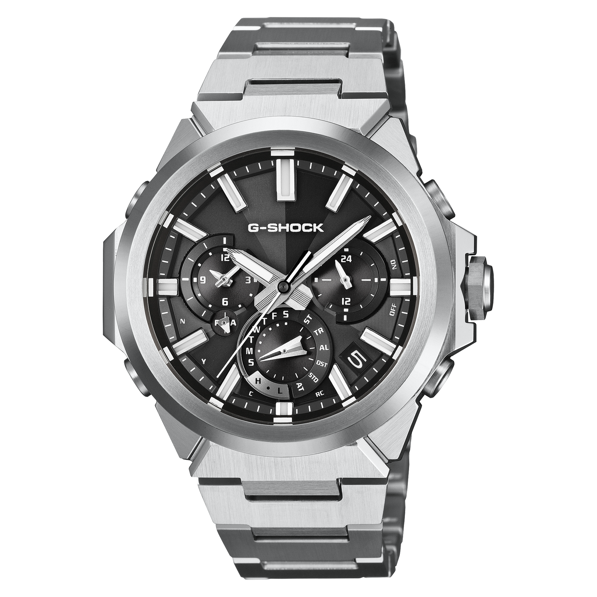Die GST-W1000D-1A mit schwarzem Zifferblatt