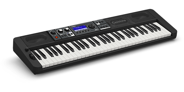 Das CT-S500 Keyboard in schwarz. Das Bild verlinkt auf die Protuktseite des CT-S500.