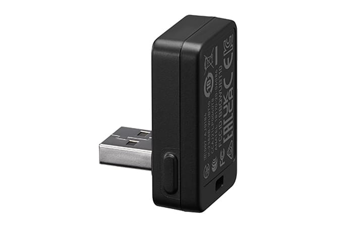 Ein schwarzer Audio Adapter von CASIO, Link zur Produktübersicht der Adapter