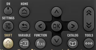 Close-Up der Cursor-Tasten und Funktionstasten