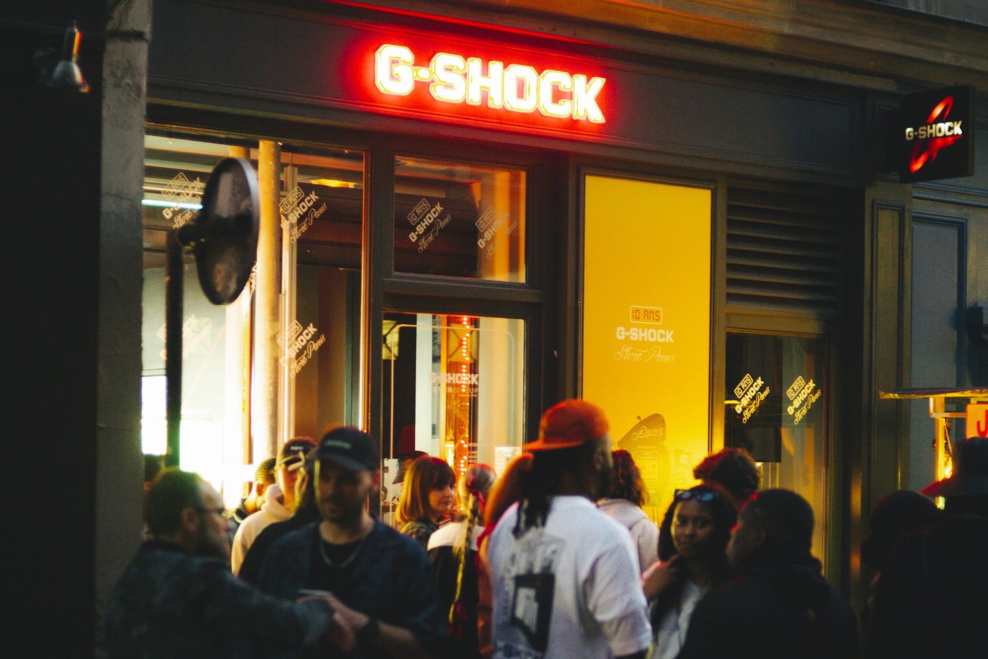 Der G-SHOCK Store in Paris.