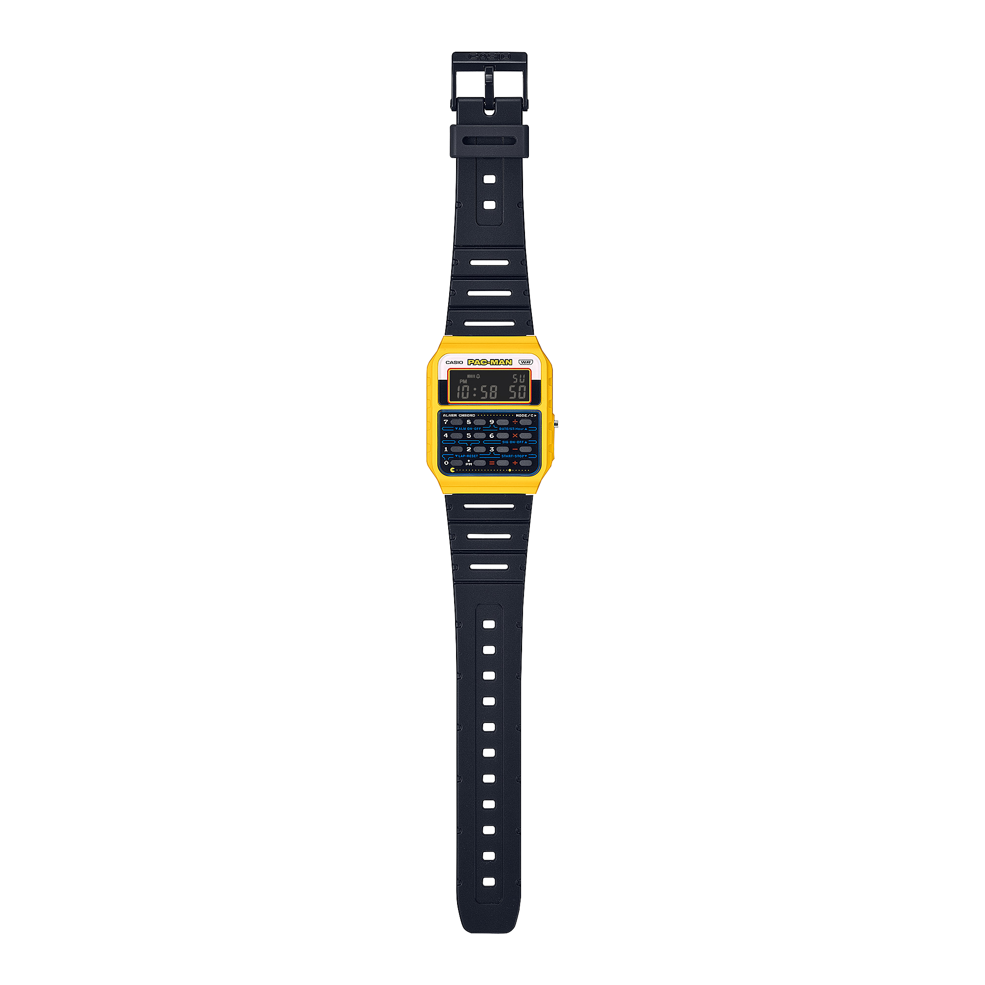Vista completa del reloj de pulsera CA-53WPC