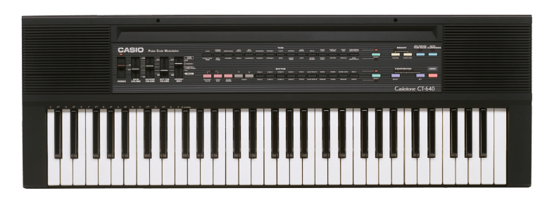 El teclado CT-640