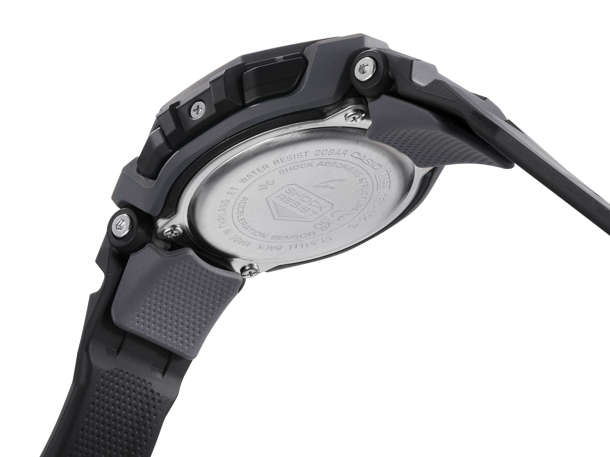 The black GBD-300-1 from below
