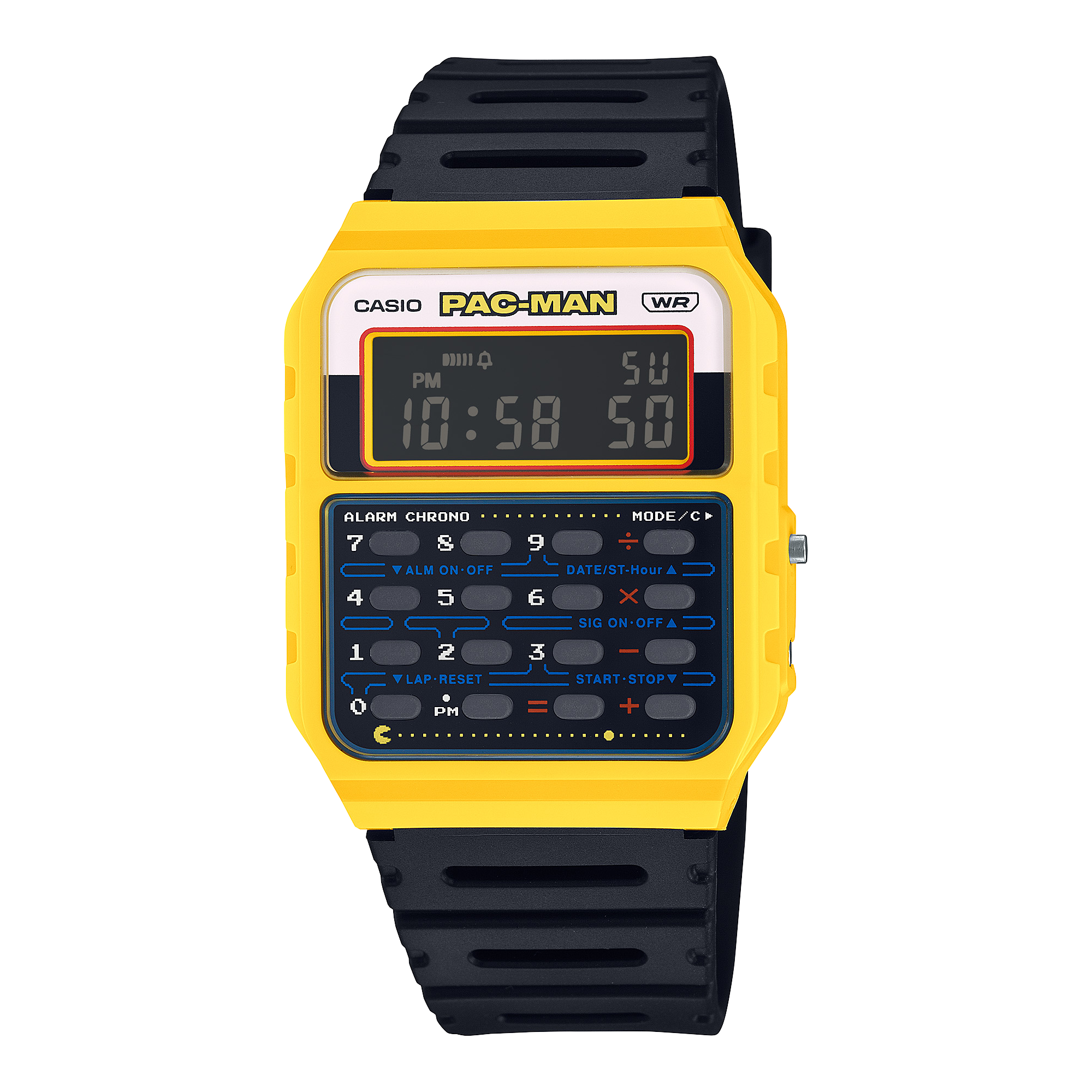 The CA-53WPC from the CASIO VINTAGE X PAC-MAN collection