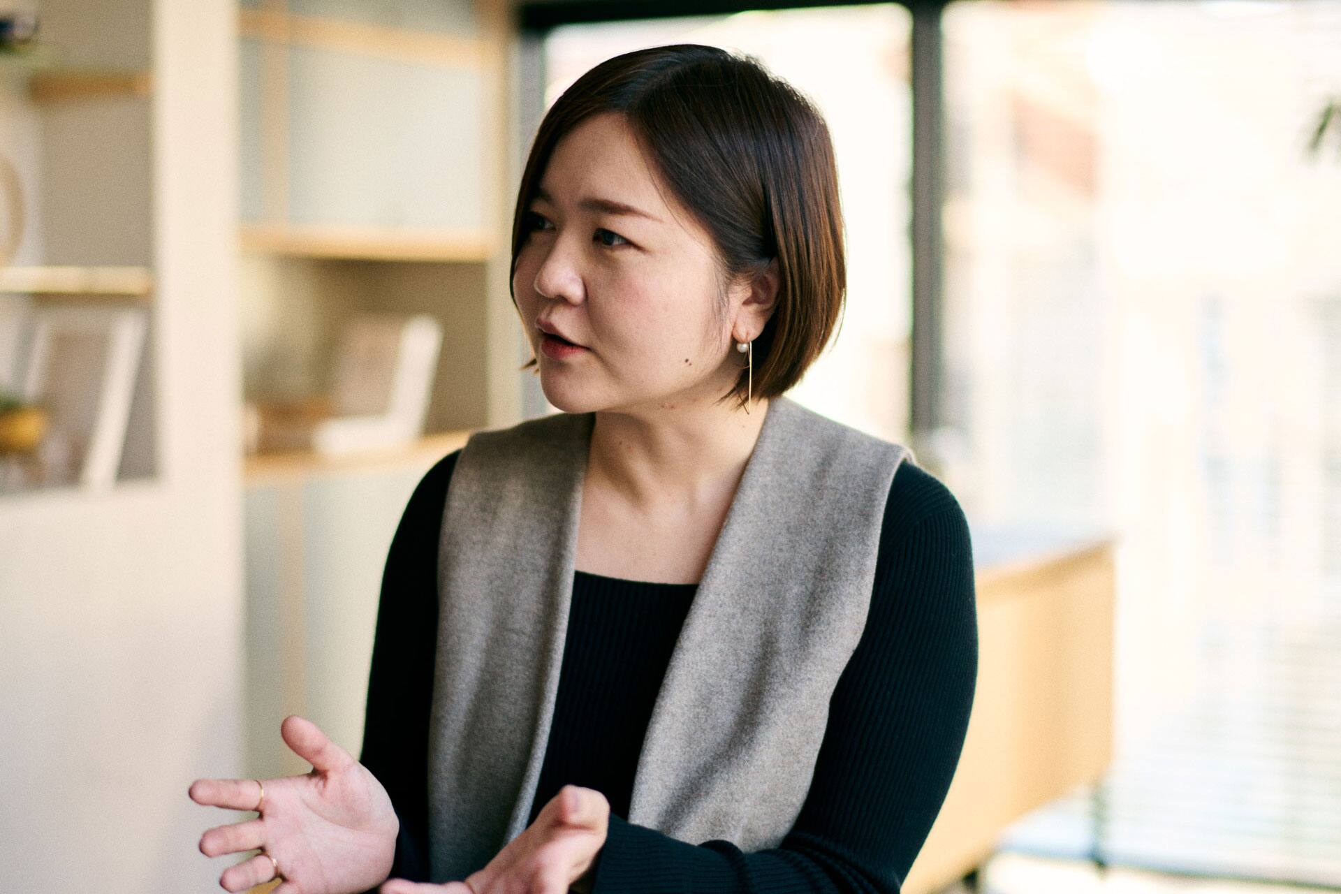 Mariko Kyo in an interview.