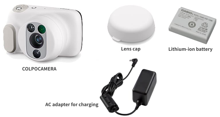 Different accessories for the dermatological camera