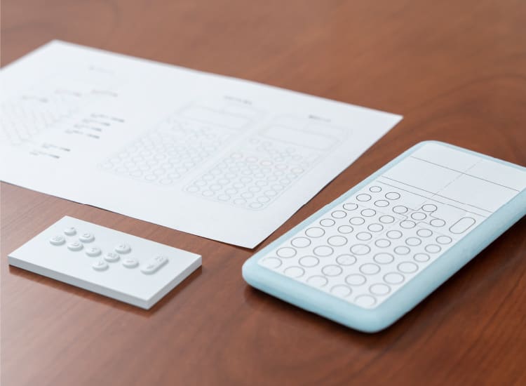 A prototype of a CASIO scientific calculator