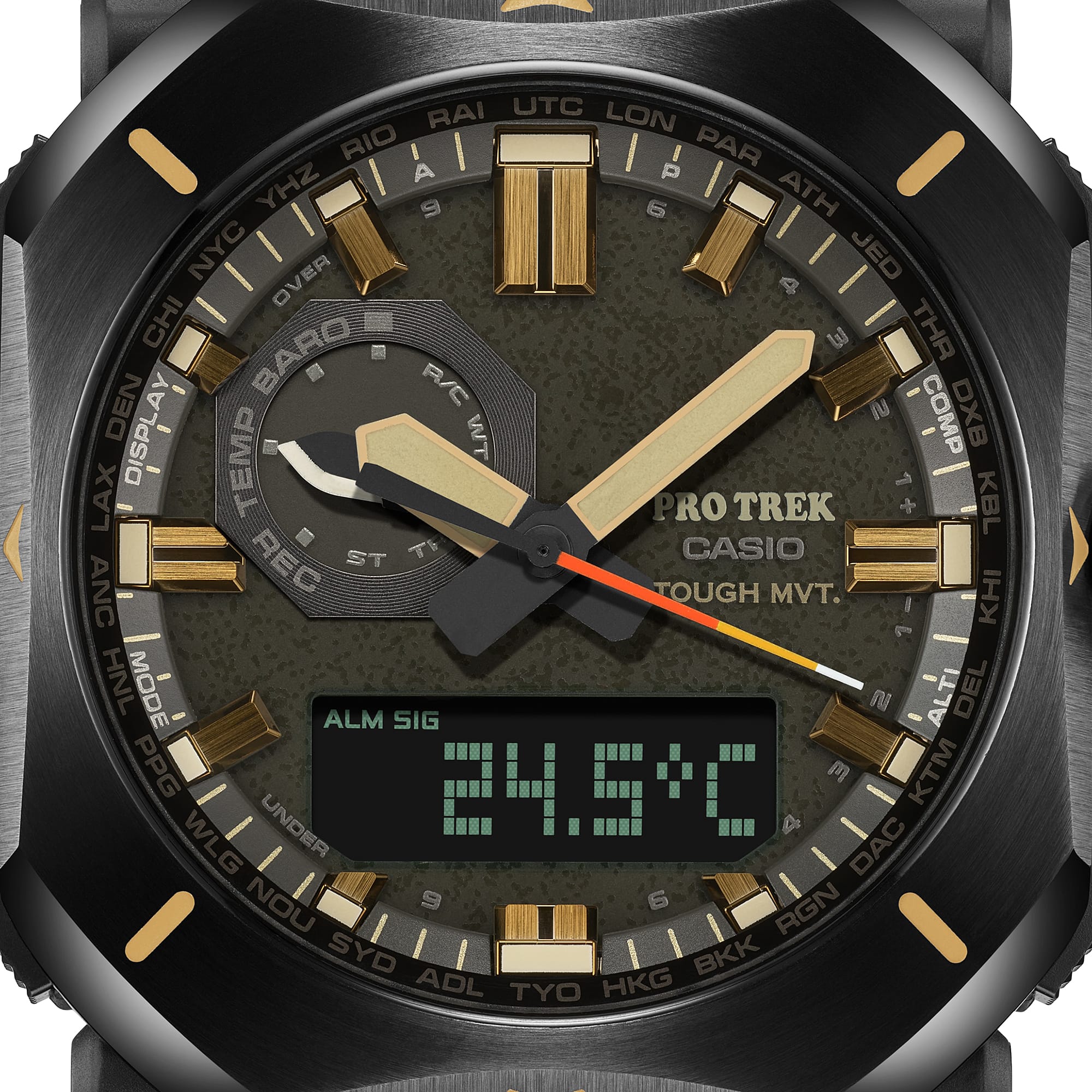 The PRW-6900Y-3 with temperature display