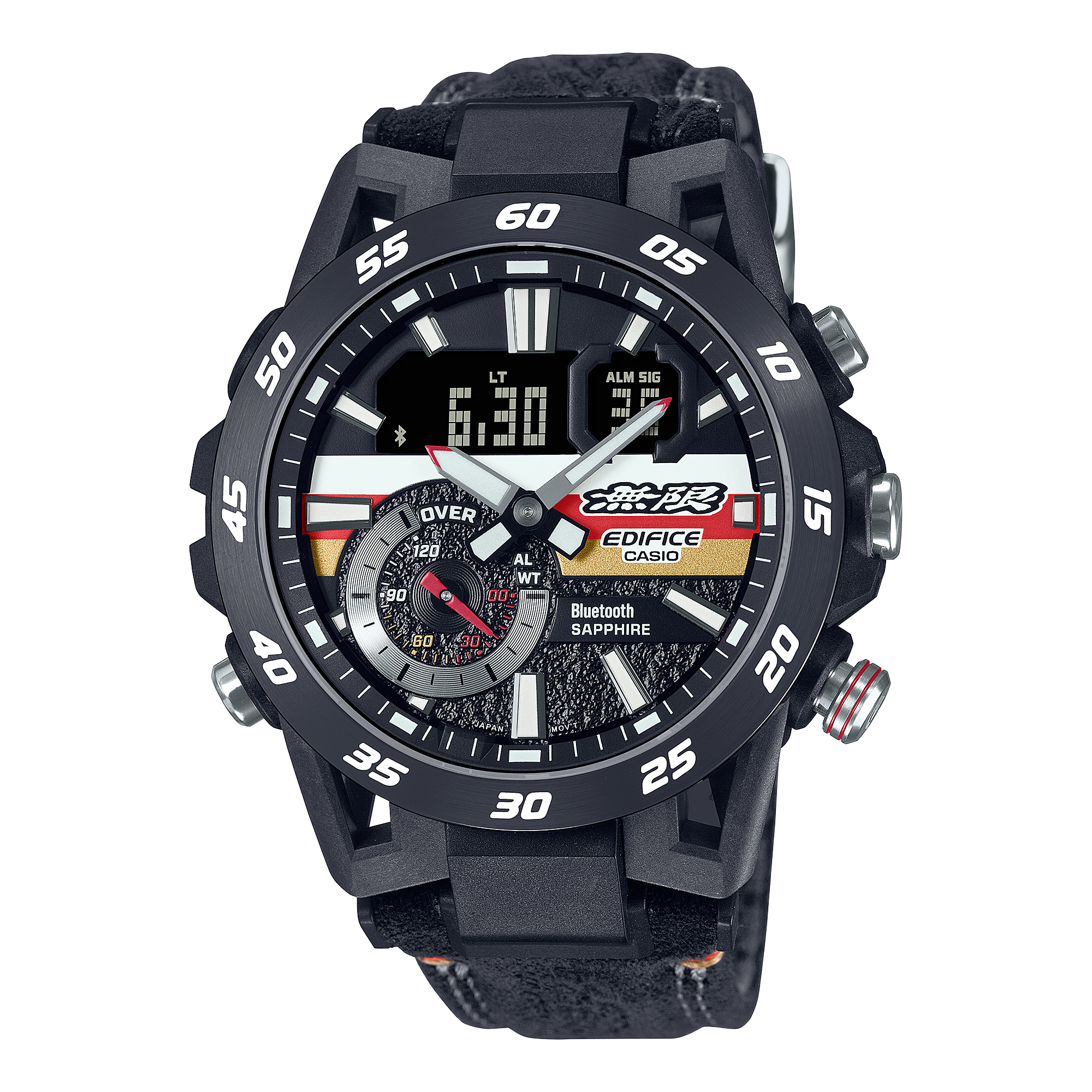 Le cadran du chronographe ECB-40MU