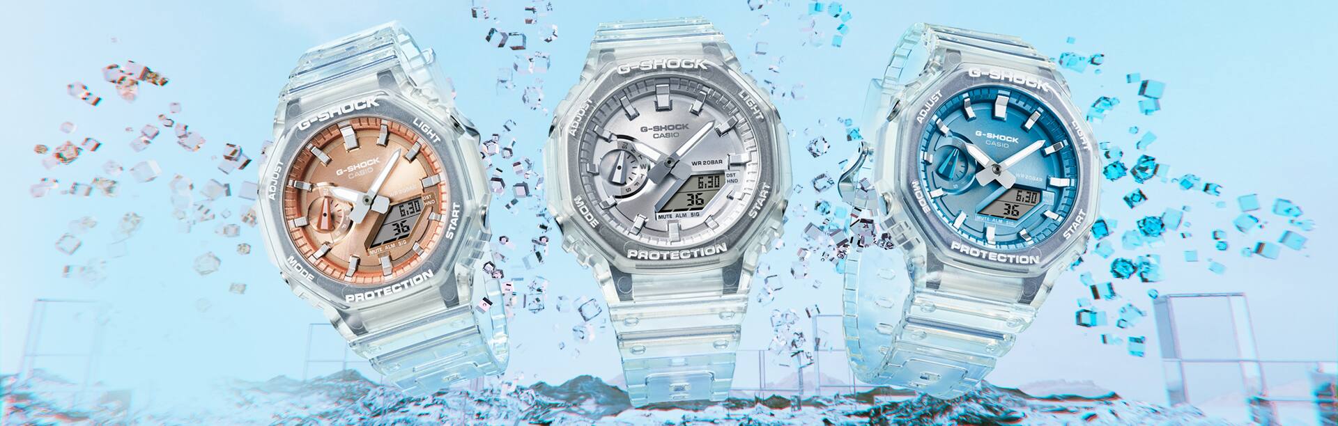 G-SHOCK Bright Metallic Series