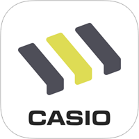 Le logo de l'app CASIO MUSIC SPACE.