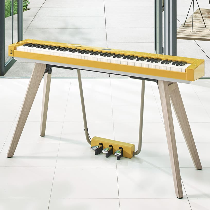 Le clavier PX-S7000 jaune.