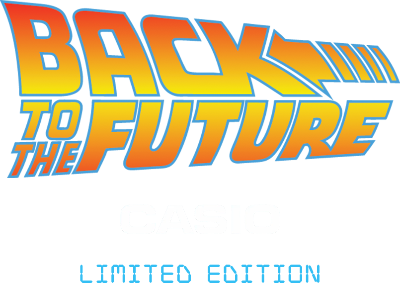 Retour vers le Futur × Casio EDITION LIMITÉE 