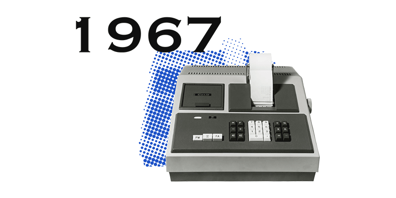 1967 年