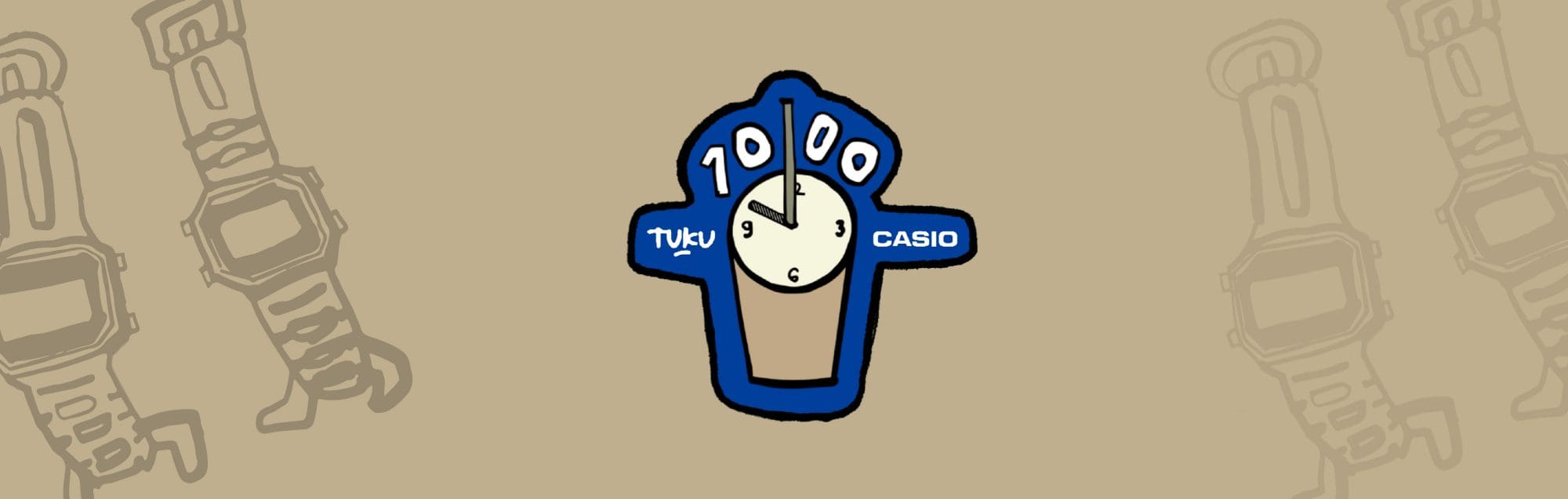 Collage of six images: Six people in different everyday situations wear CASIO Vintage Collection models on their wrists