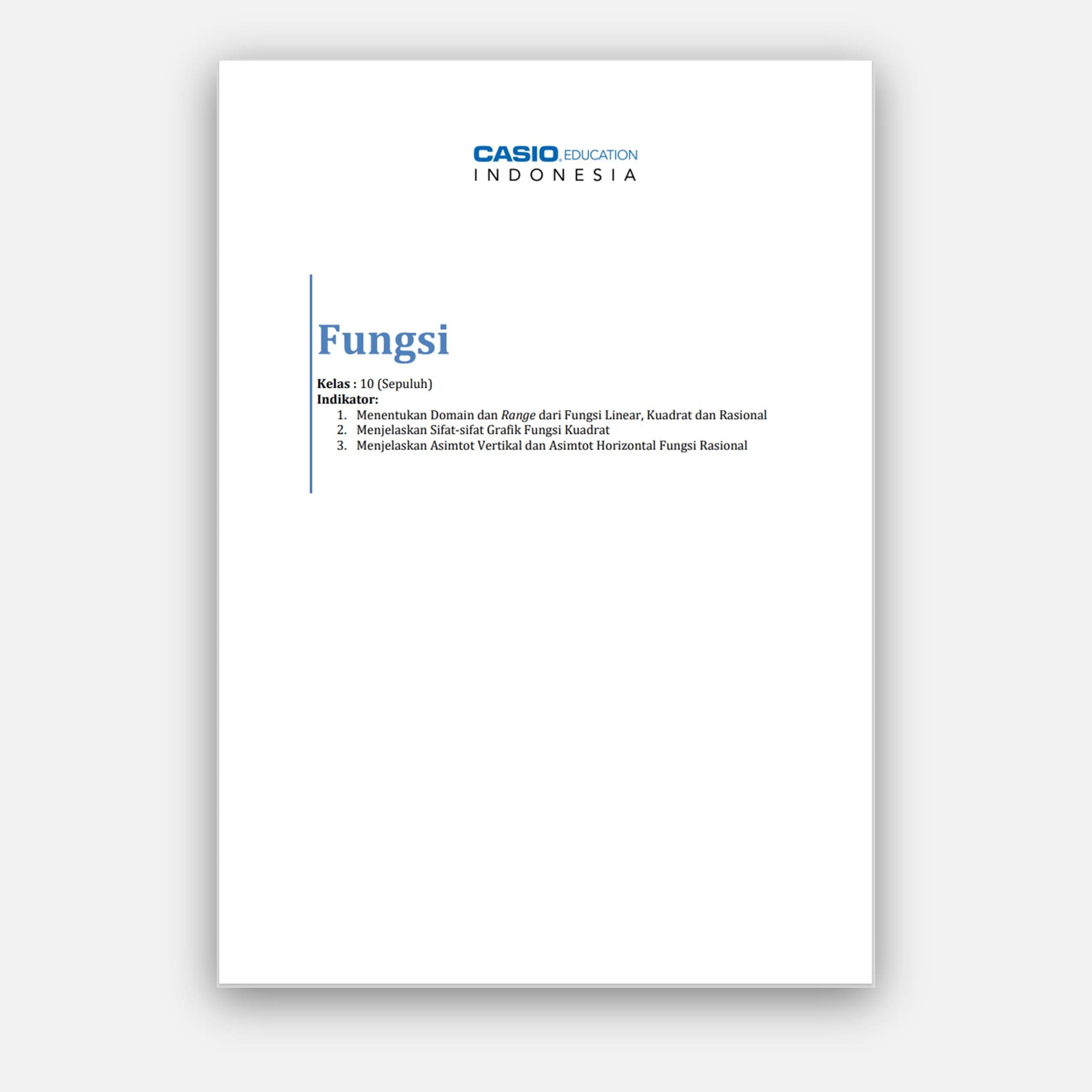 Fungsi 1