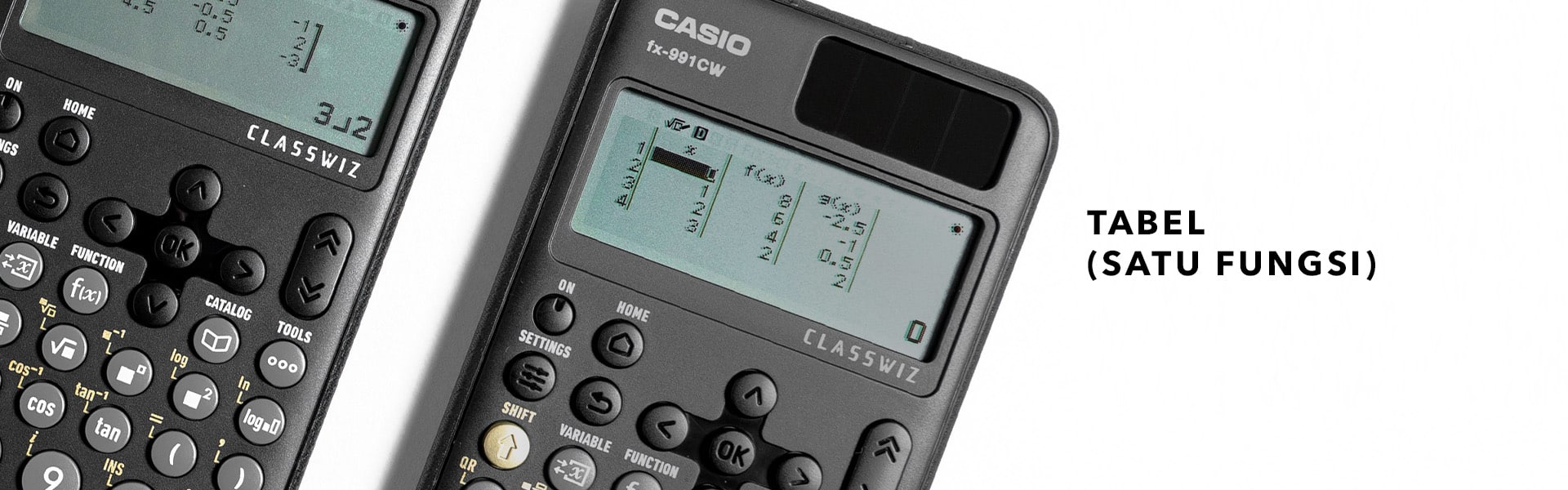 Tabel (Satu Fungsi)