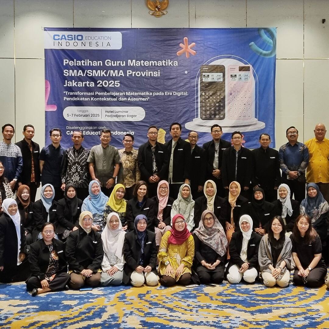 Pertama Kali! Pelatihan CASIO Bersama dengan MGMP Fisika dan MGMP Kimia DKI Jakarta