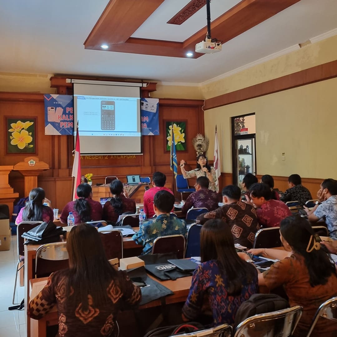 Pertama Kali! Pelatihan CASIO Bersama dengan MGMP Fisika dan MGMP Kimia DKI Jakarta