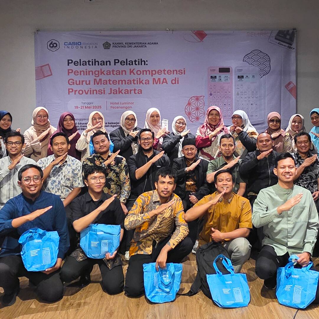Pertama Kali! Pelatihan CASIO Bersama dengan MGMP Fisika dan MGMP Kimia DKI Jakarta