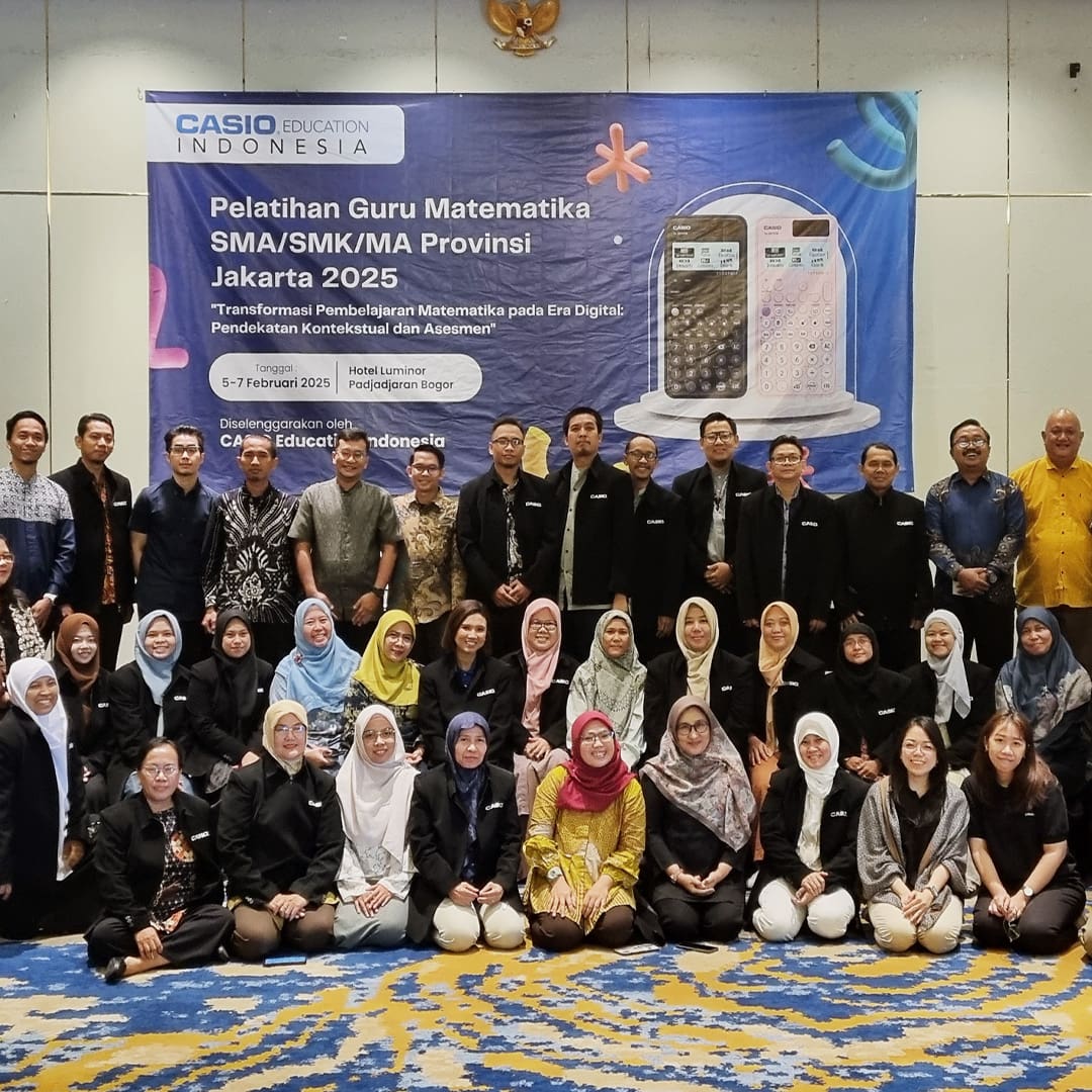 Pertama Kali! Pelatihan CASIO Bersama dengan MGMP Fisika dan MGMP Kimia DKI Jakarta