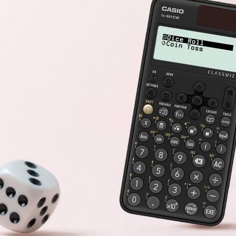 Lempar Koin dan Lempar Dadu di  FX-991CW Classwiz