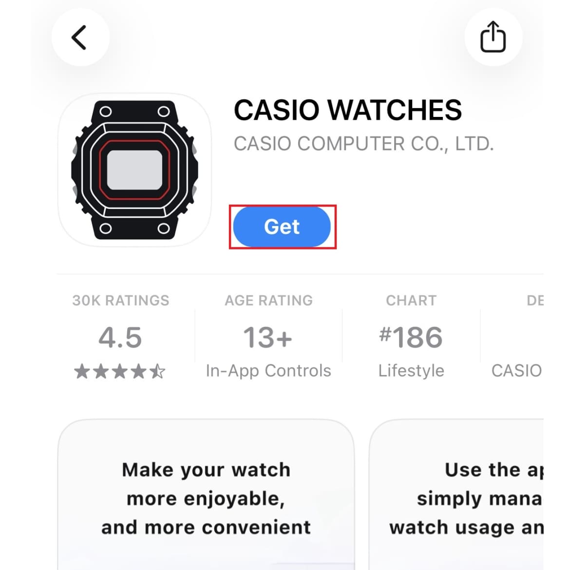 Install the app