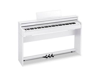 Il pianoforte digitale bianco AP- S450, l'immagine è collegata alla pagina del prodotto
