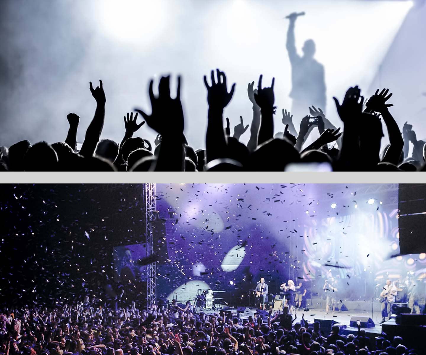 Impressioni di un concerto pop