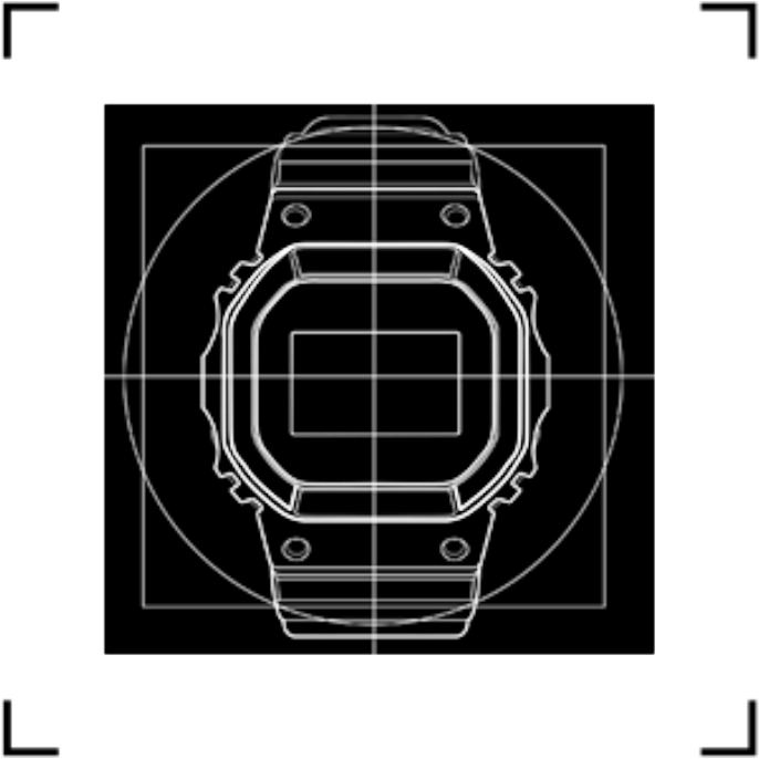 Schizzo in bianco e nero di un modello della serie 5000. L'immagine rimanda al paragrafo dedicato alla serie 5000.