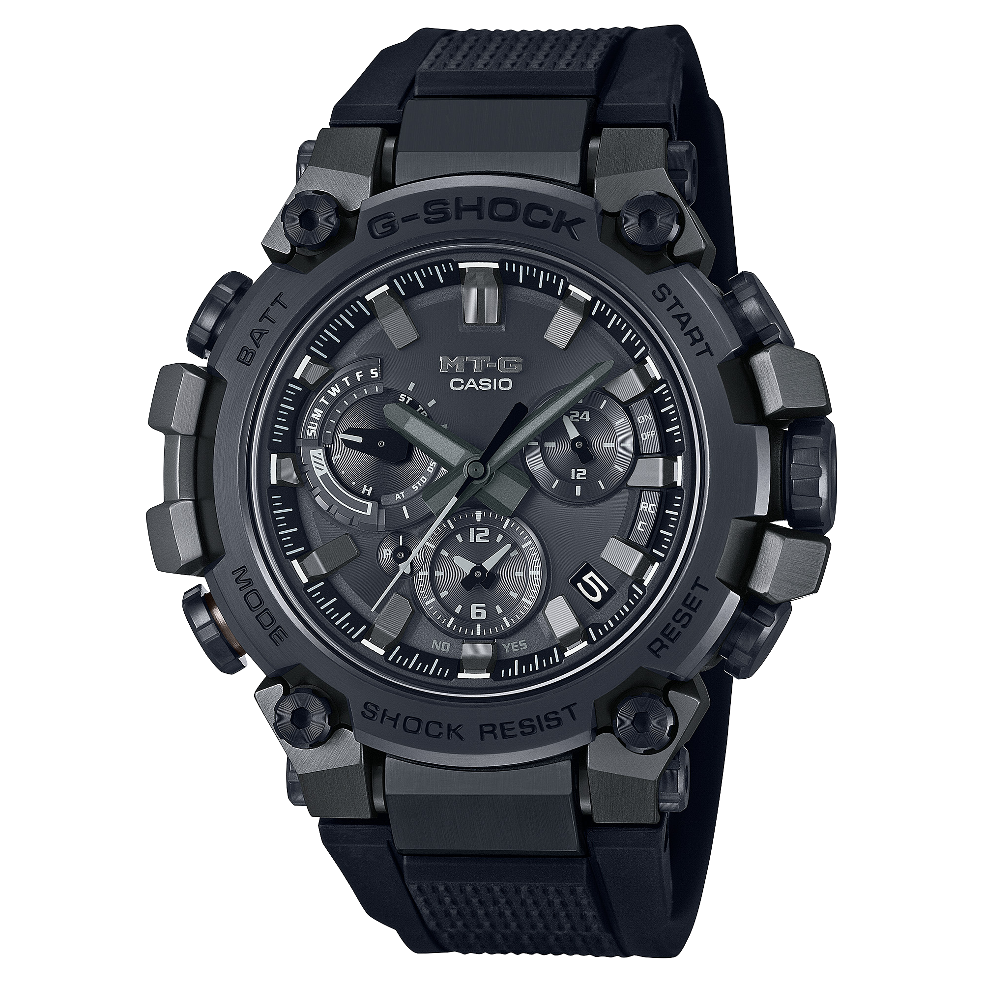 Il cronografo Casio G-Shock MTG-B3000B-1A nero