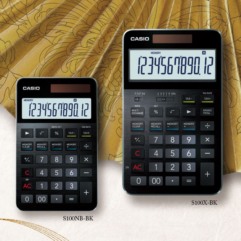 カシオ最高峰の電卓 S100 | CASIO