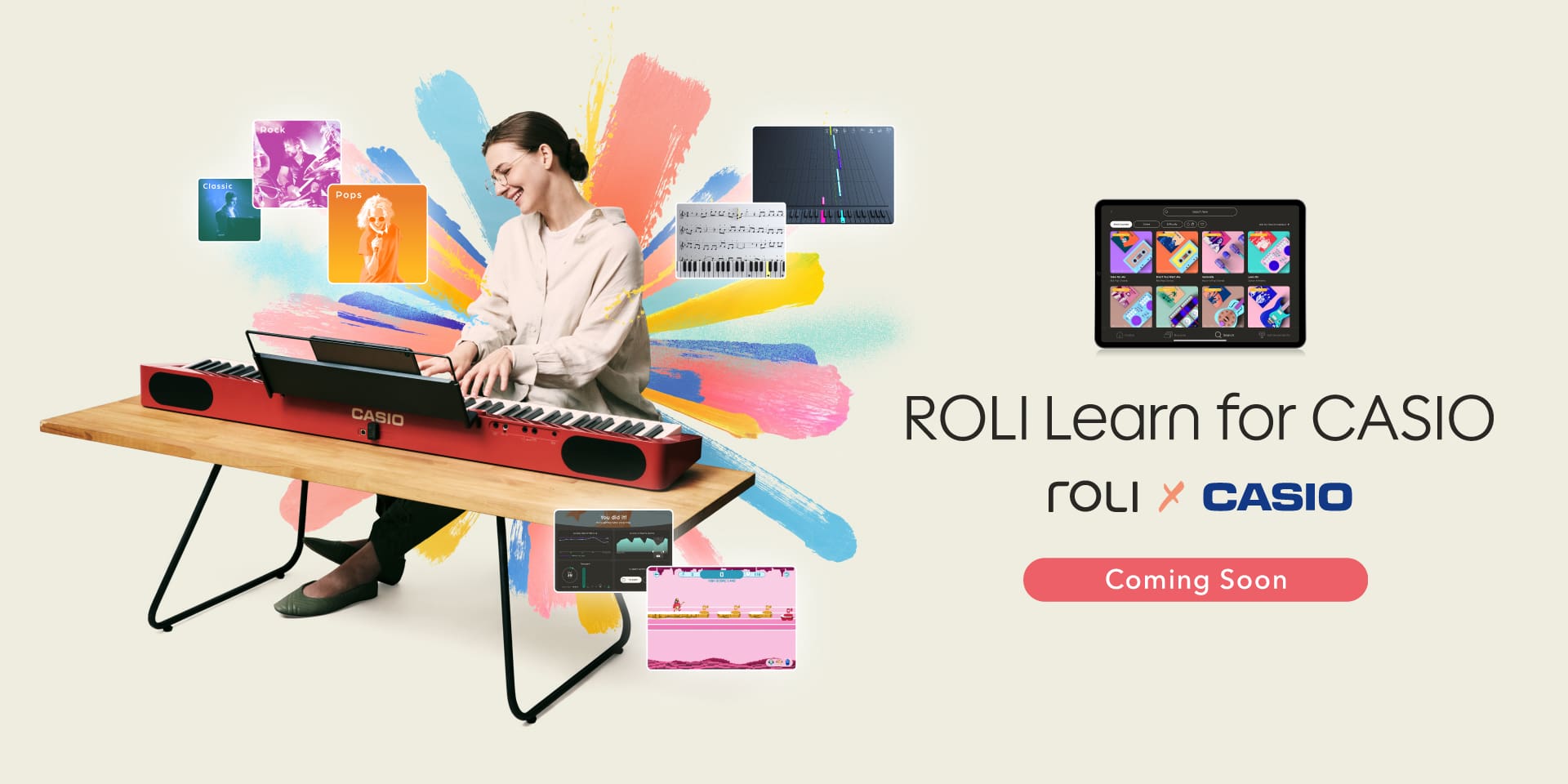 ROLI Learn for CASIO