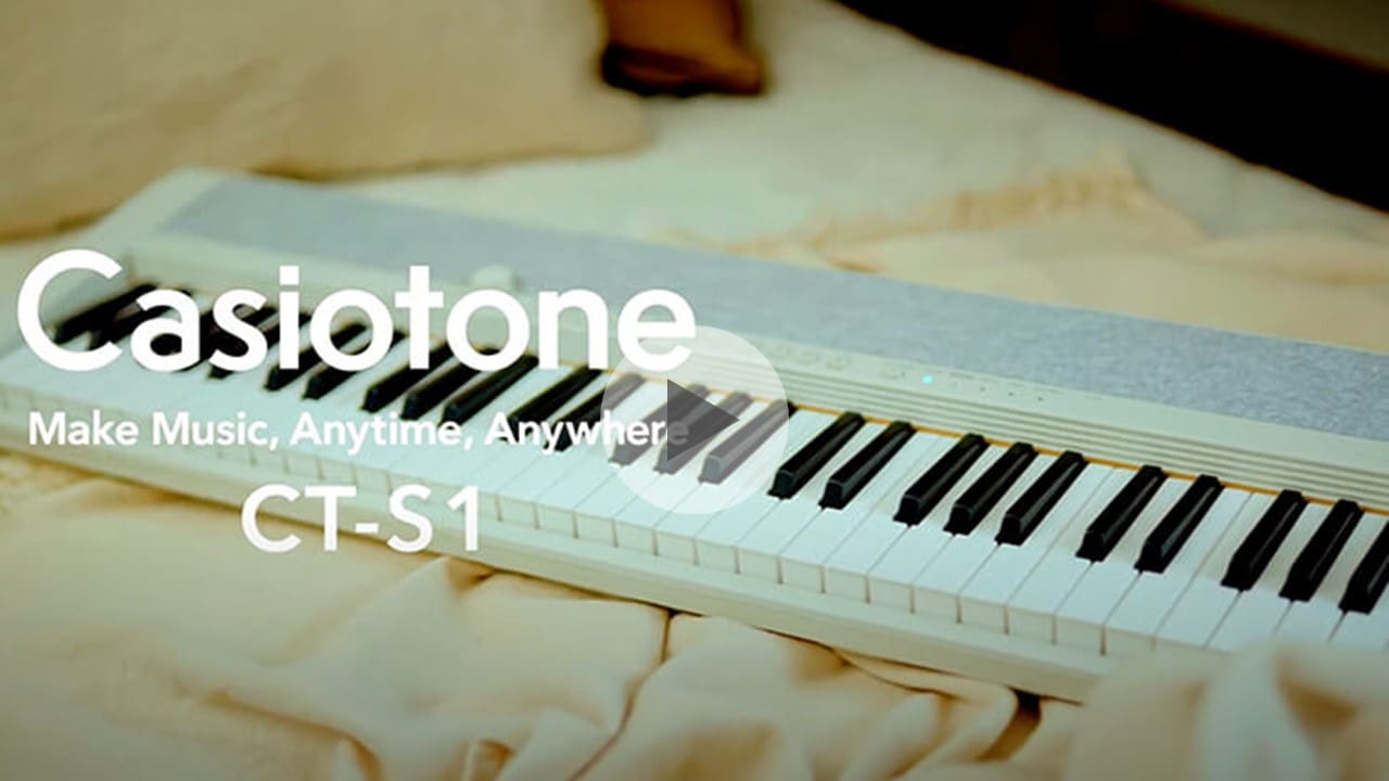 CT-S1 - Casiotone - ライフスタイルに寄り添うキーボード | CASIO