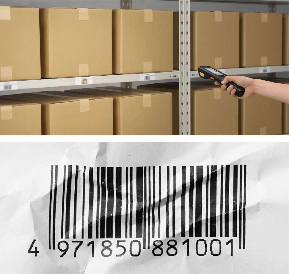 非接触で読み取れる