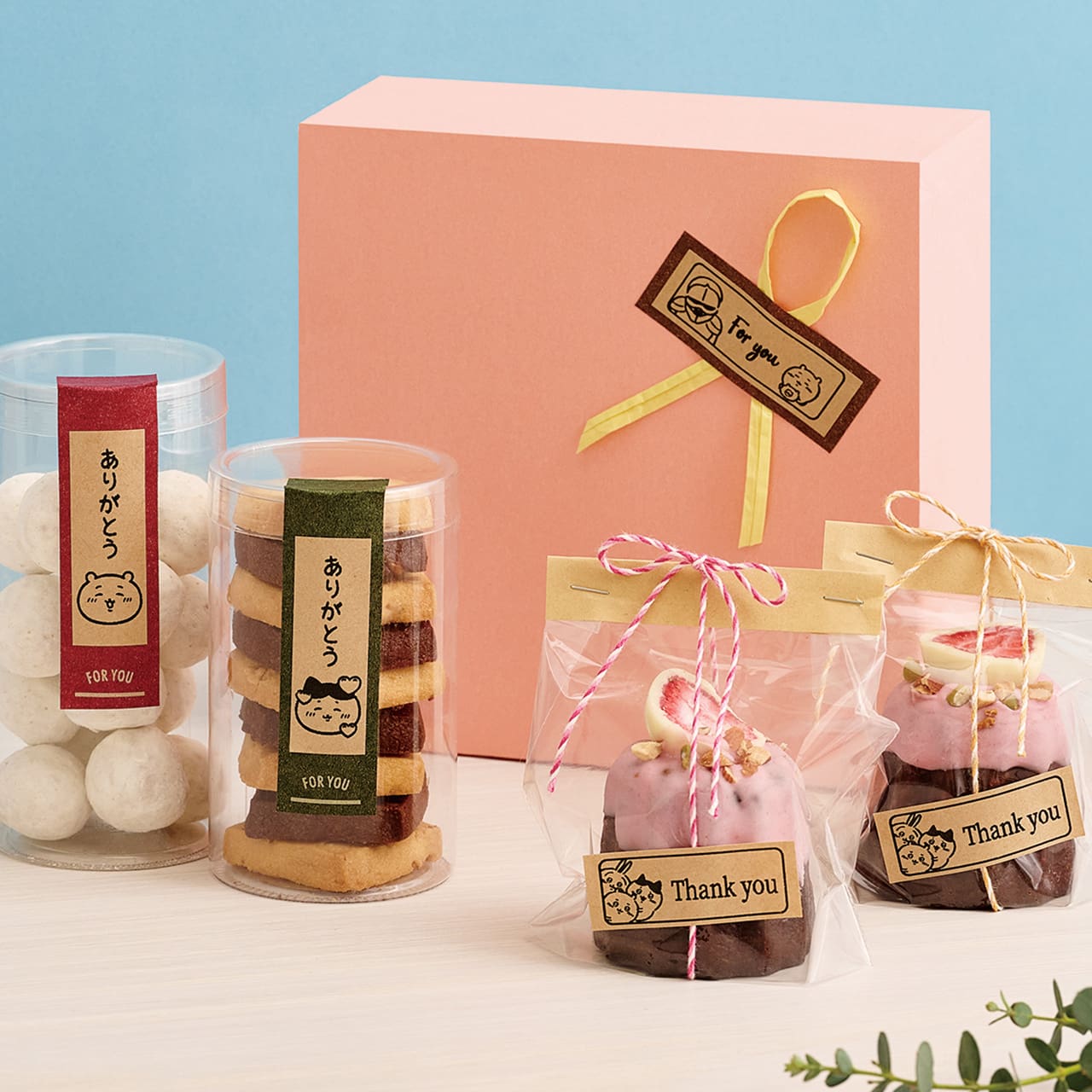 ラベル使用例 ラッピングに