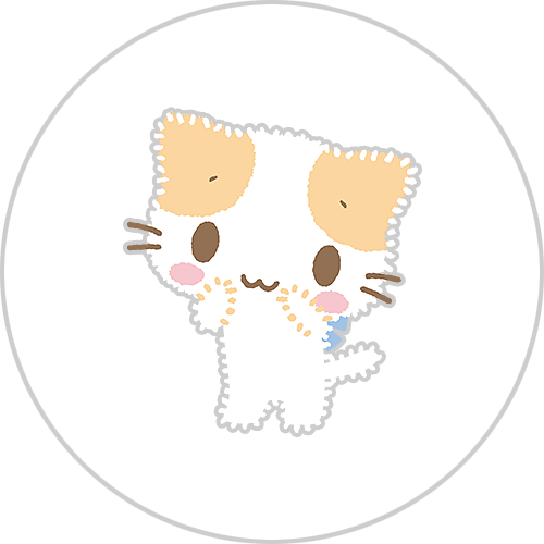 マシュマロみたいなふわふわにゃんこ